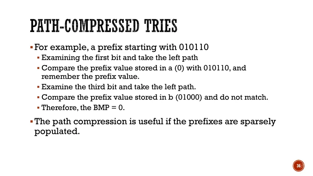 path compressed tries 3