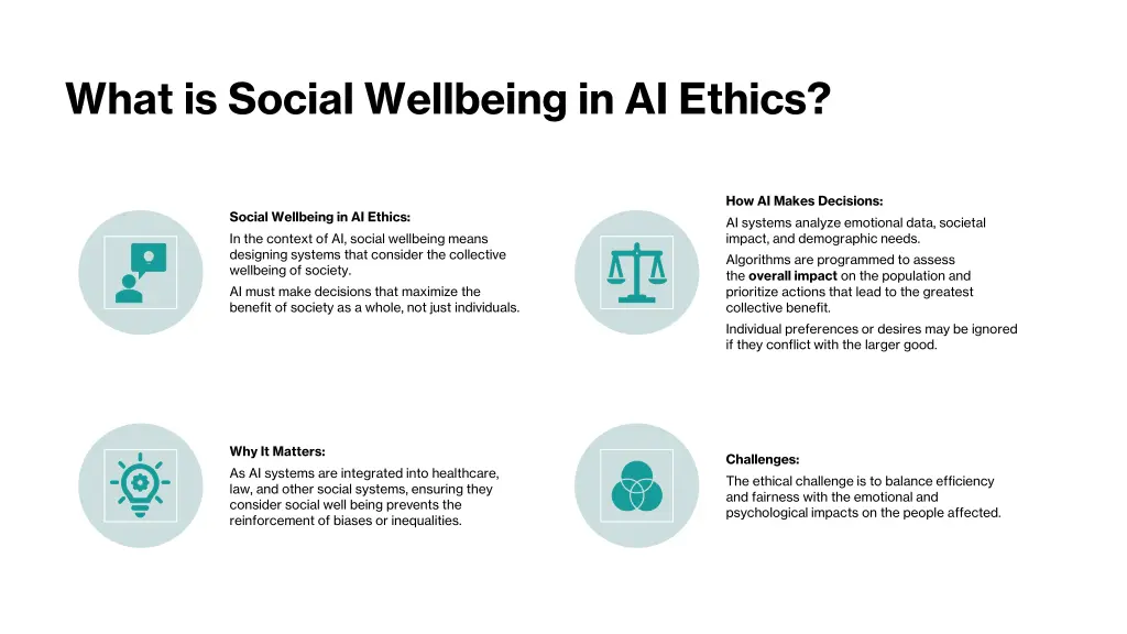 what is social wellbeing in ai ethics
