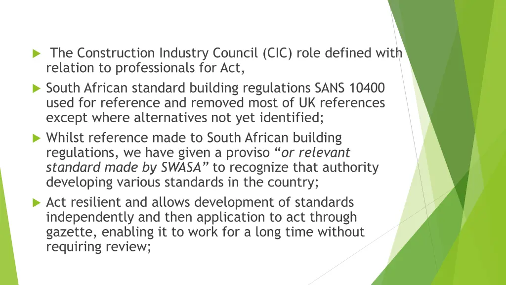 the construction industry council cic role