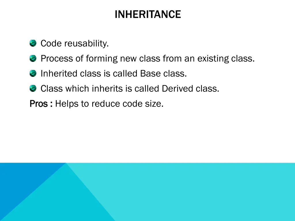inheritance