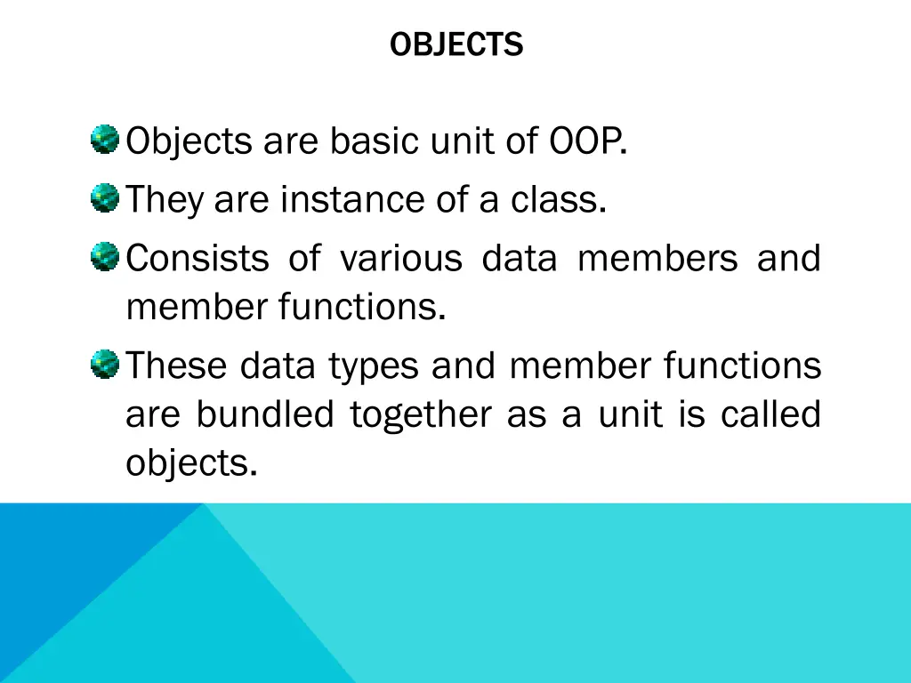 objects