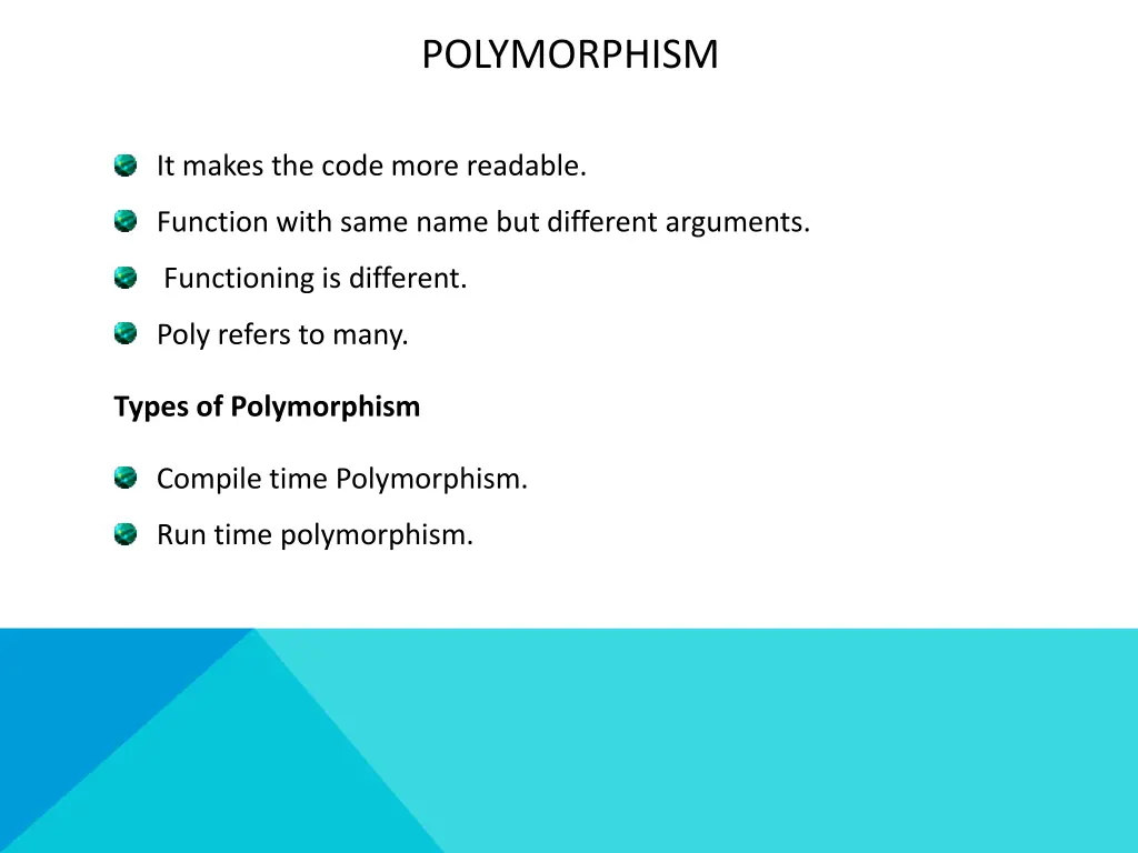 polymorphism