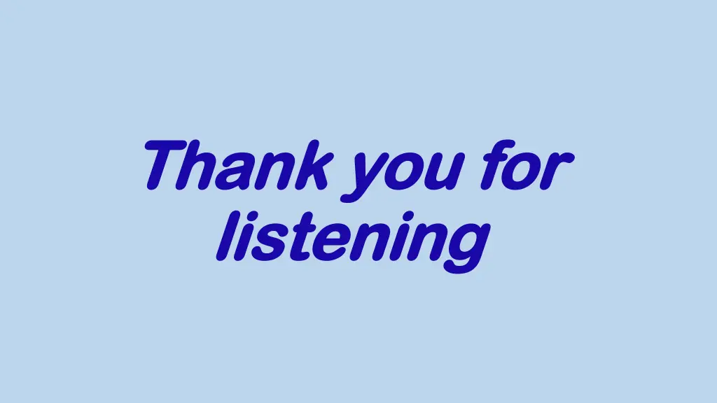 thank you for thank you for listening listening