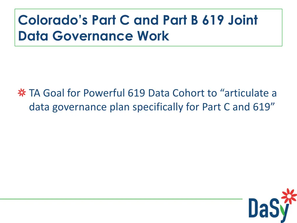colorado s part c and part b 619 joint data