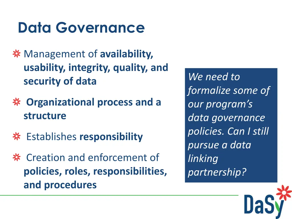data governance