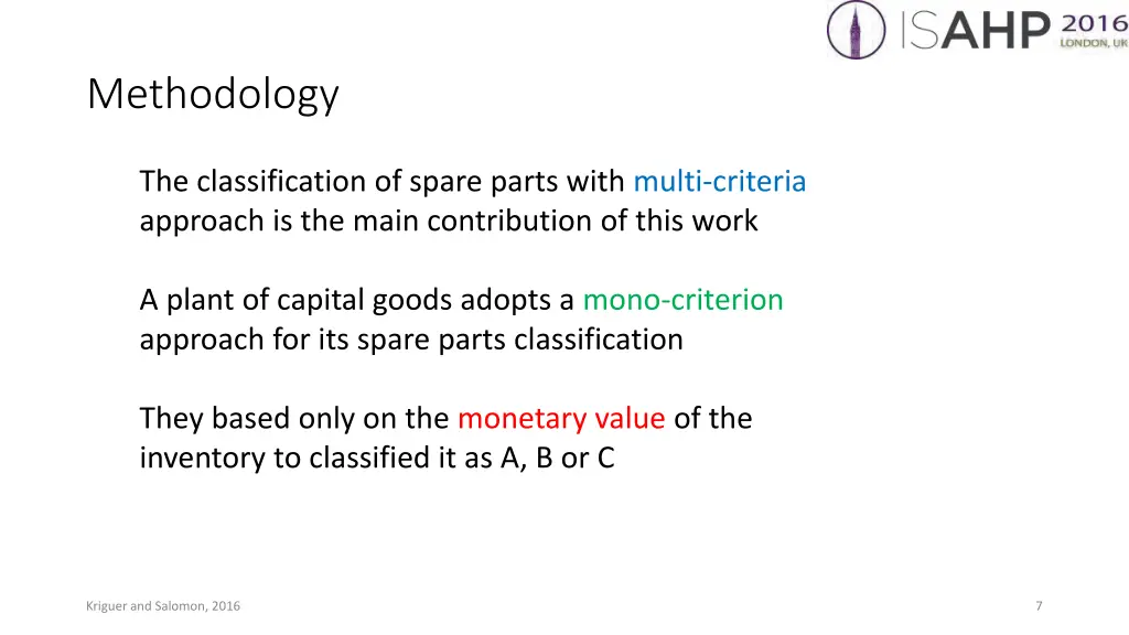 methodology