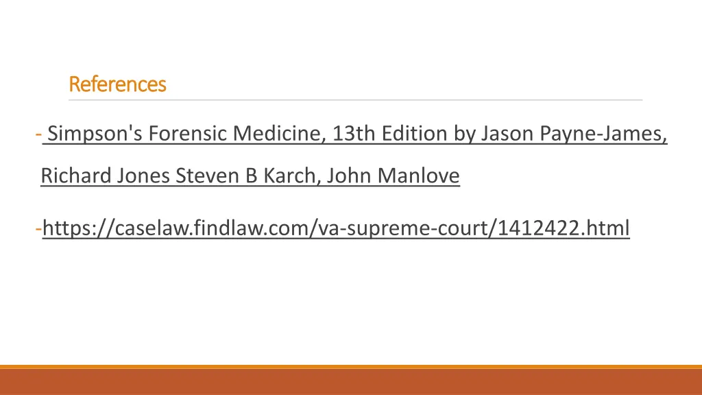references references