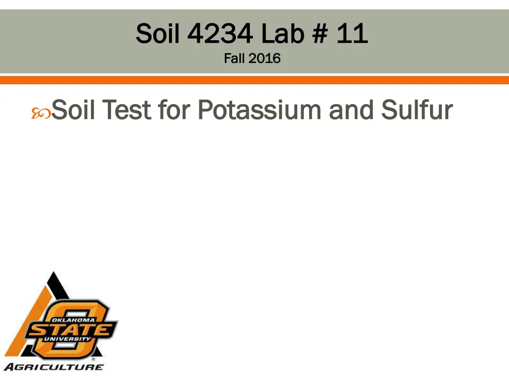 soil 4234 lab soil 4234 lab 11 fall 2016 fall 2016