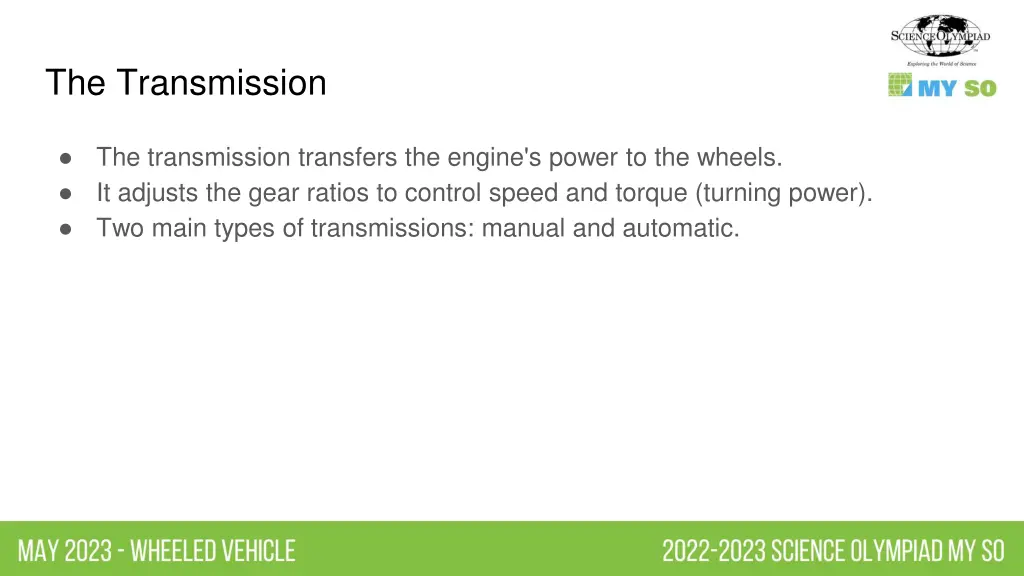 the transmission