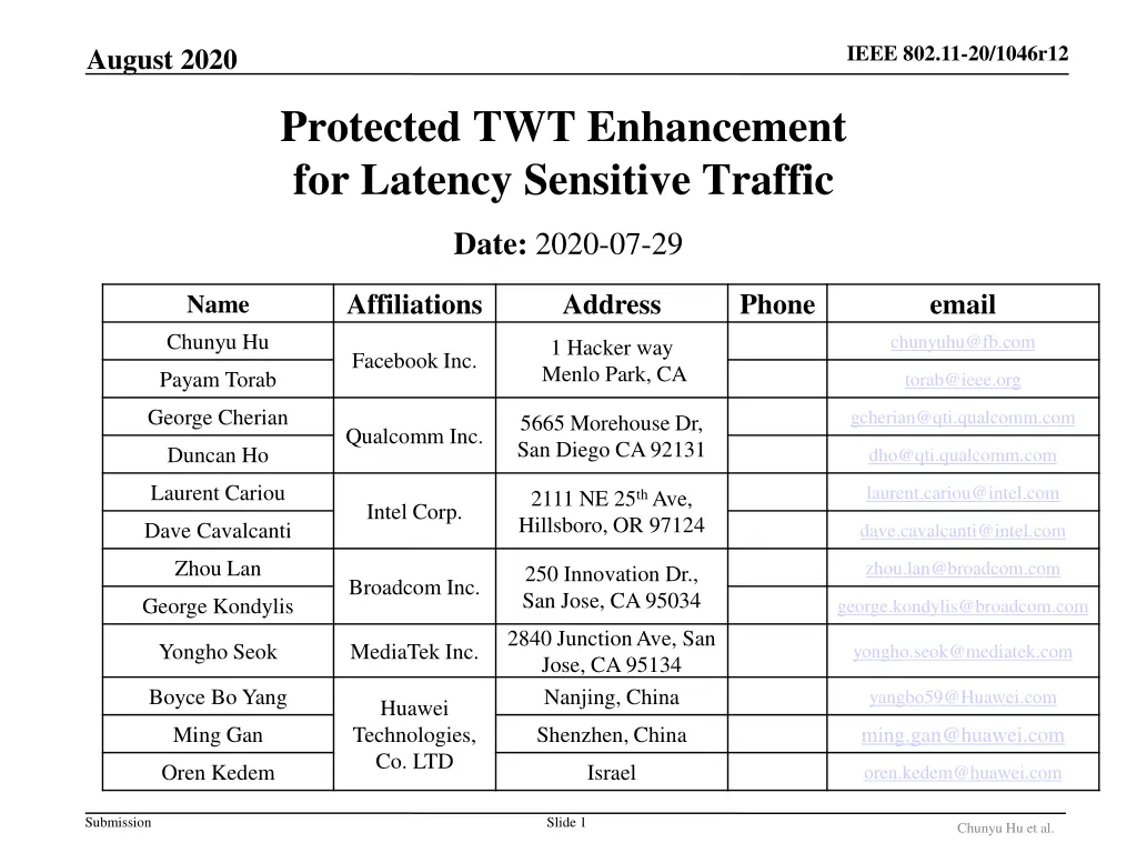 ieee 802 11 20 1046r12