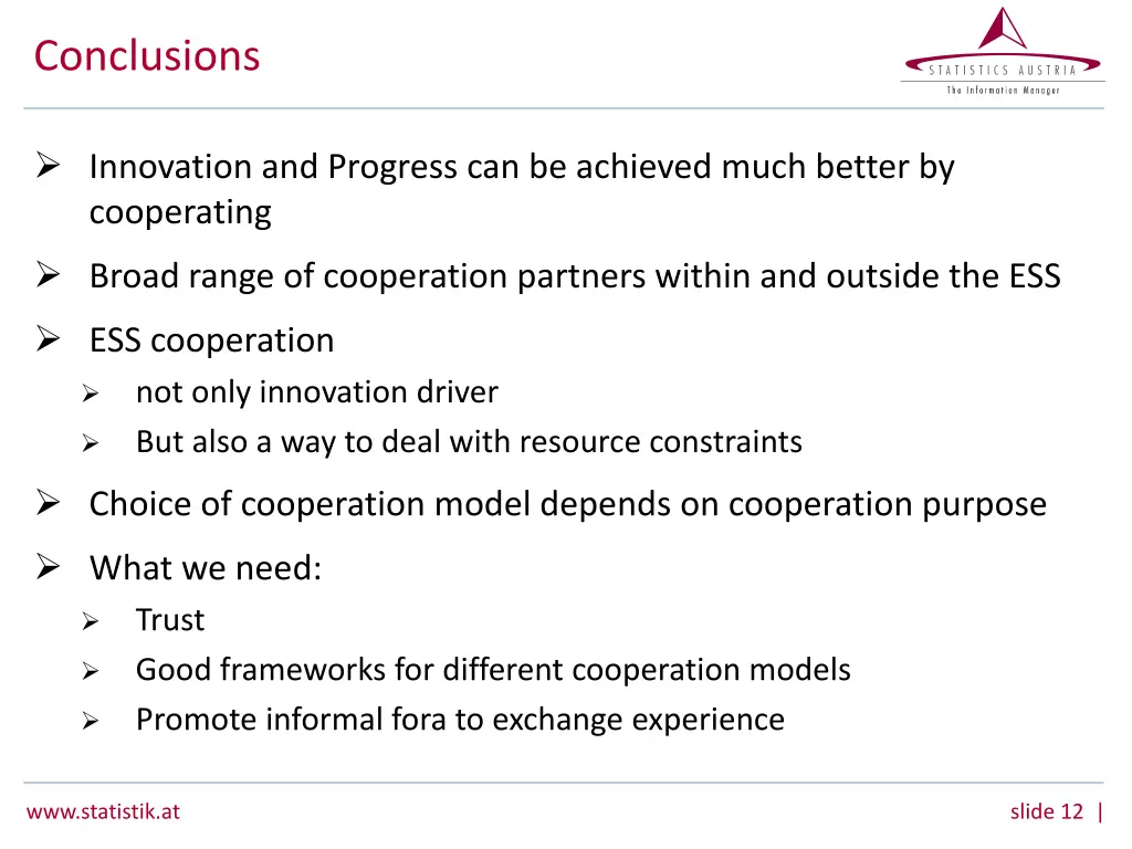 conclusions