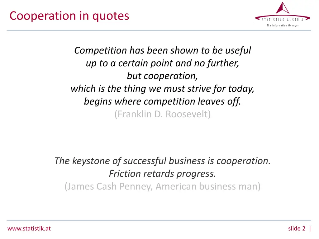 cooperation in quotes