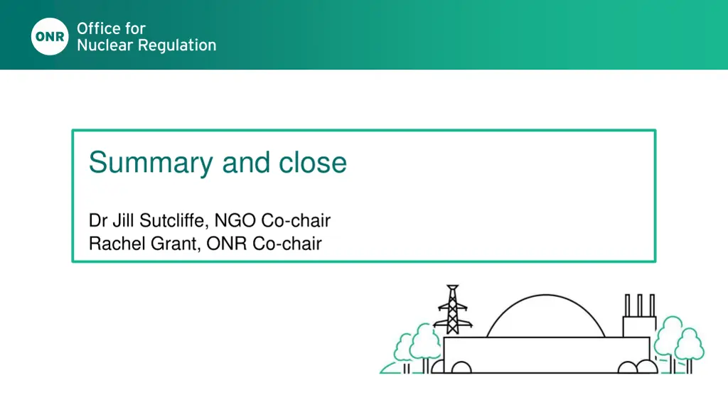 summary and close