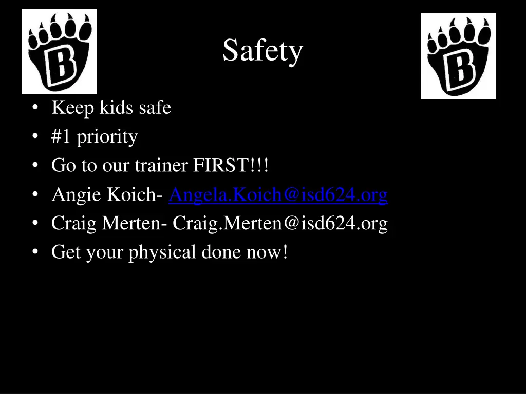 safety