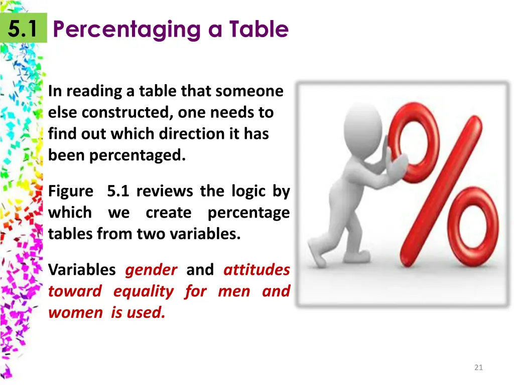 5 1 percentaging a table
