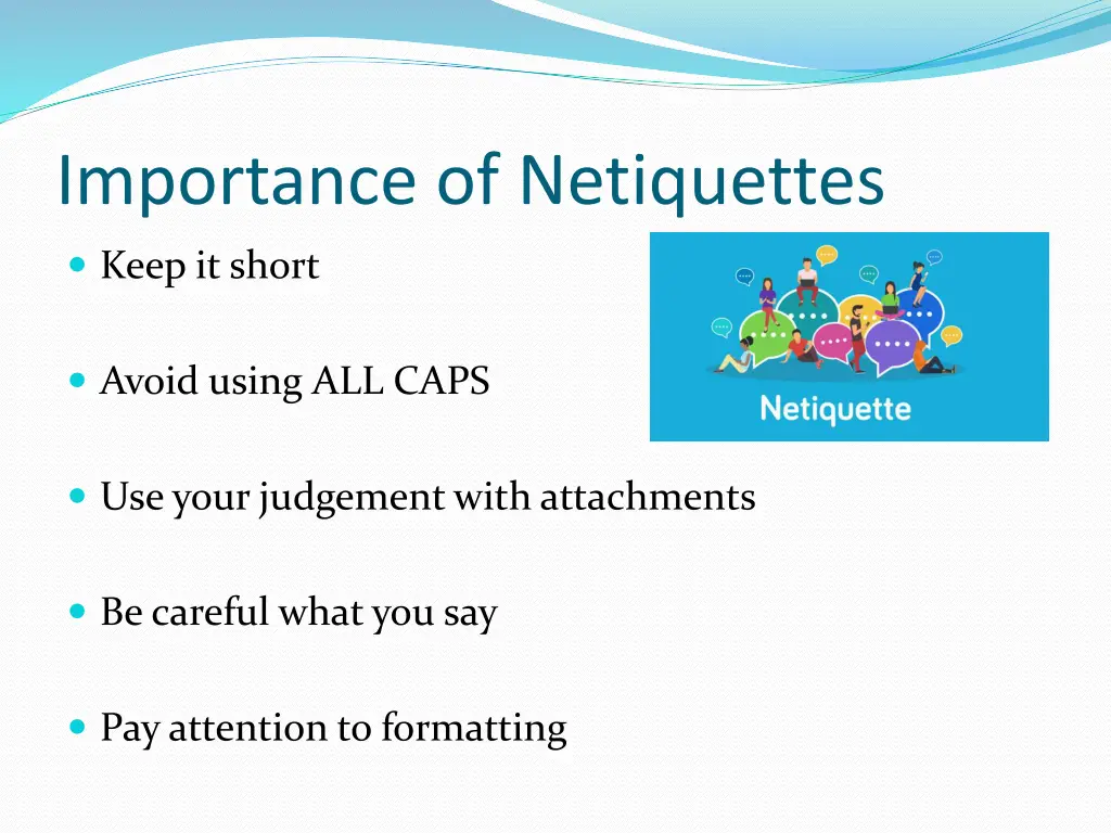 importance of netiquettes