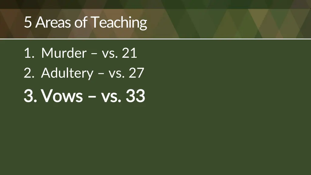 5 areas of teaching 2