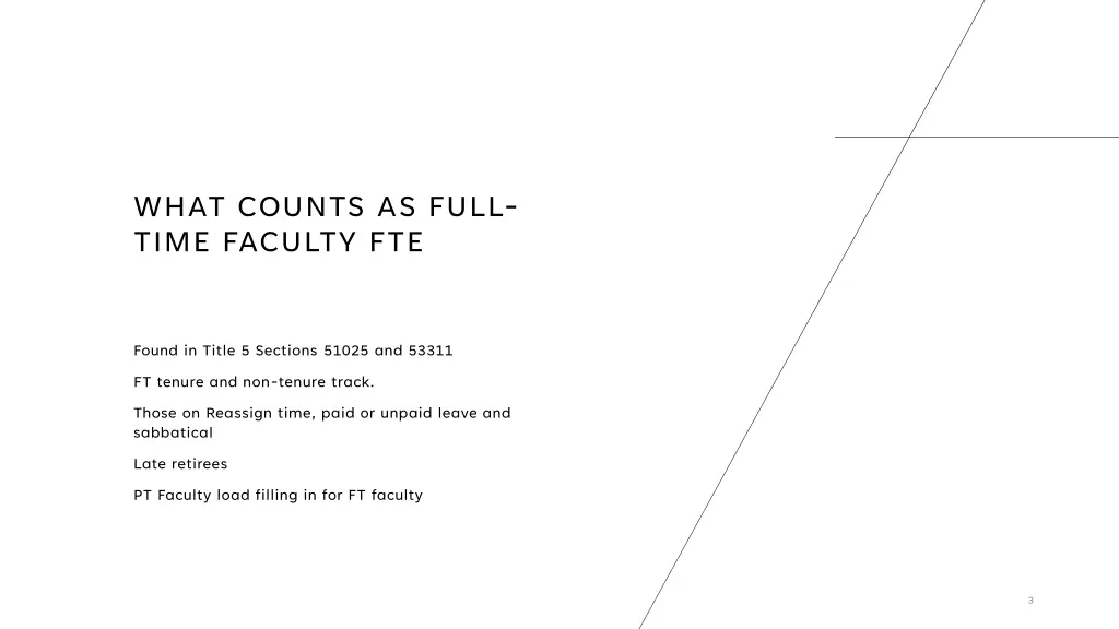 what counts as full time faculty fte