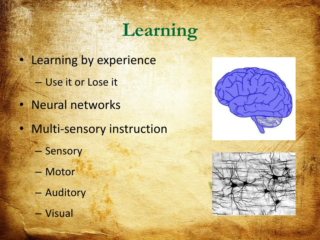 learning
