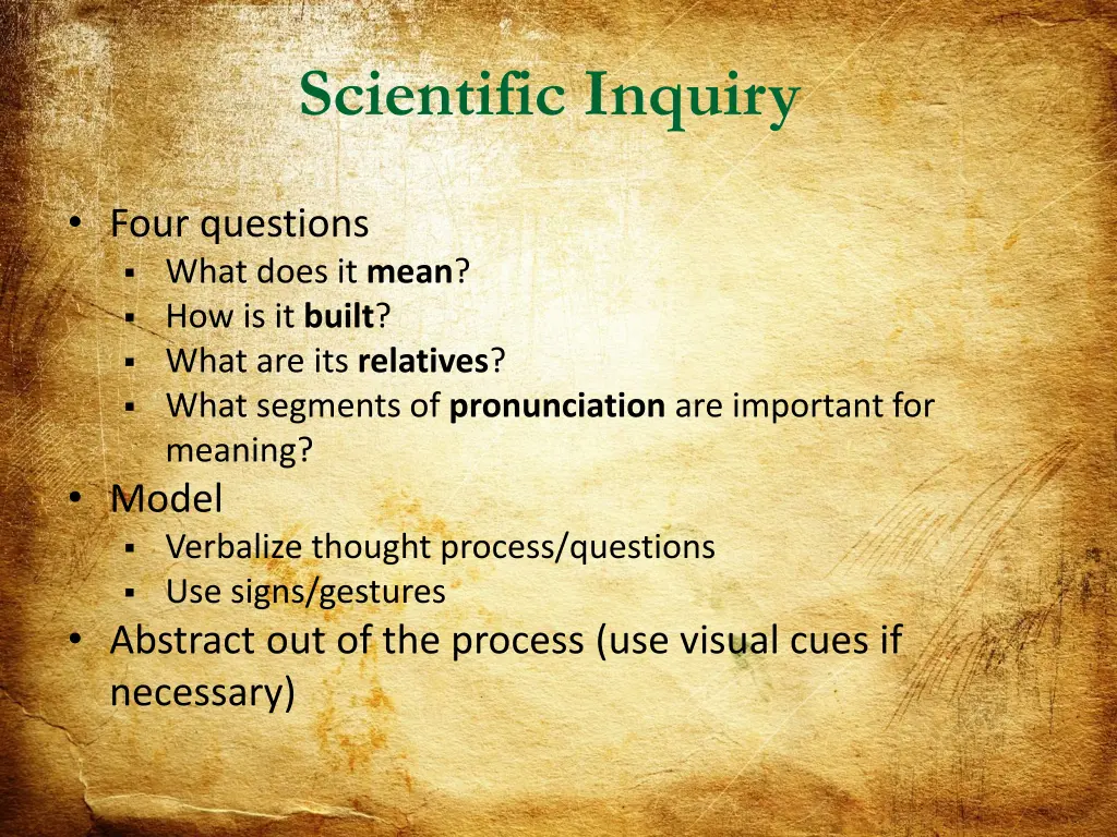 scientific inquiry 1