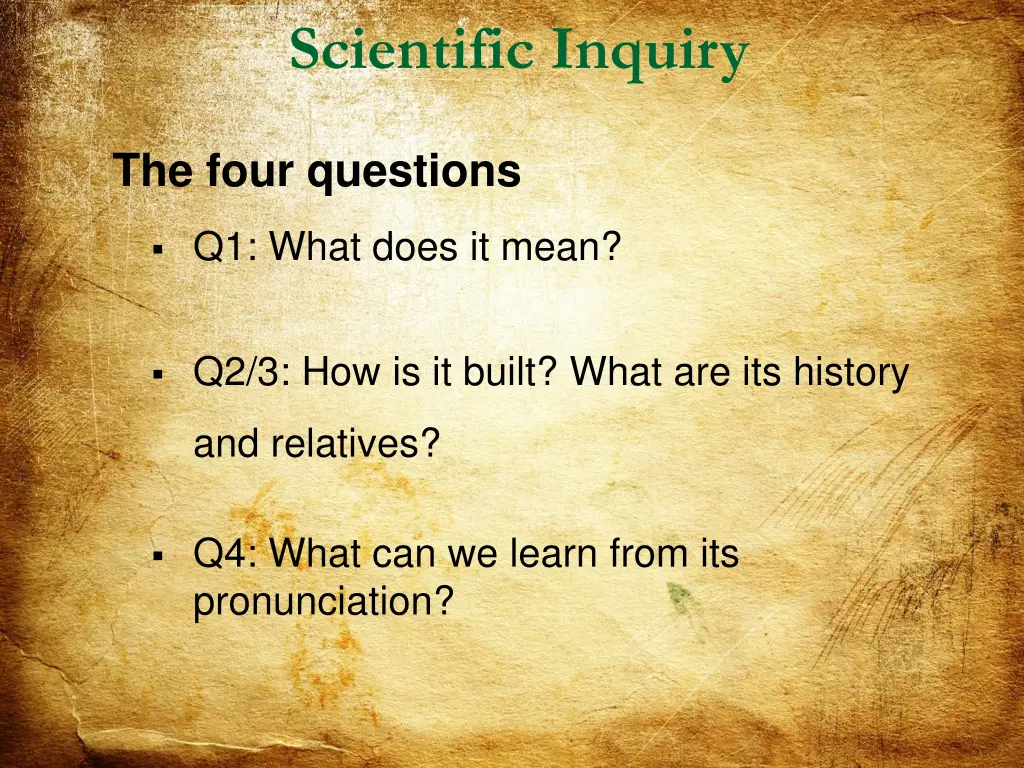 scientific inquiry 2