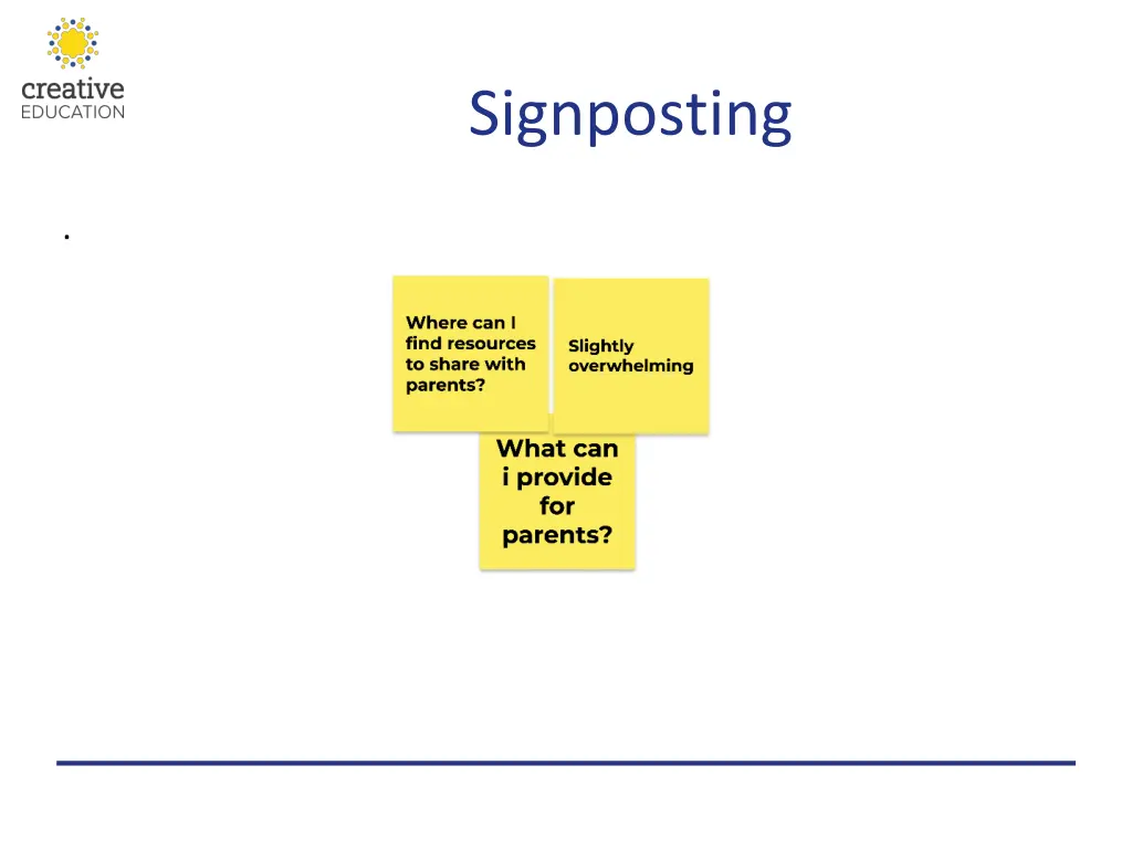 signposting