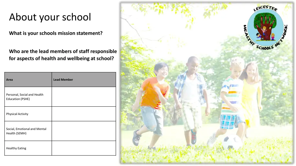 about your school