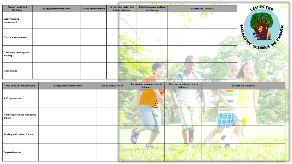 area of health and wellbeing 1