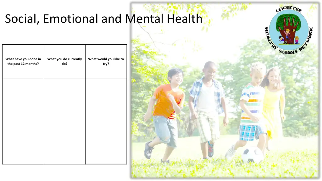 social emotional and mental health 1