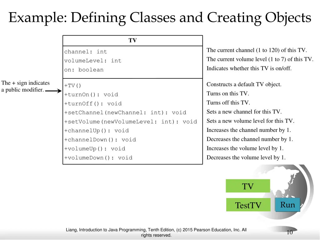 example defining classes and creating objects 1