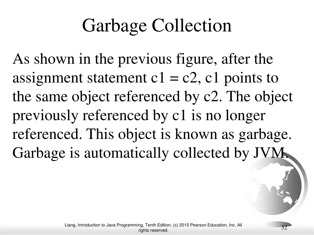 garbage collection