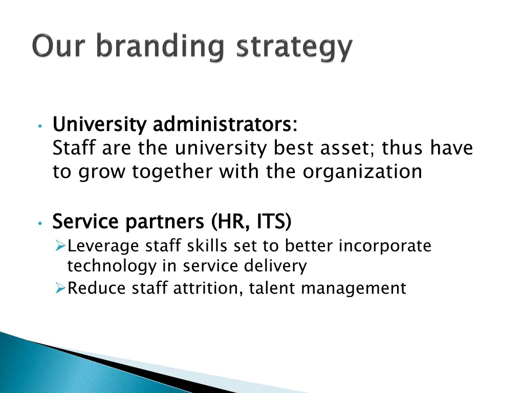 university administrators staff