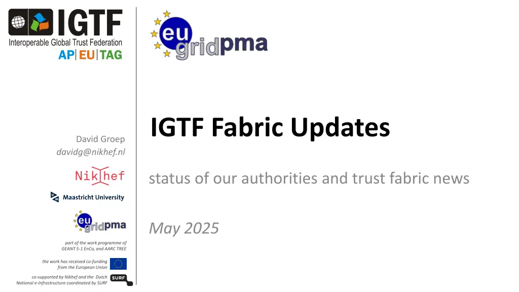 igtf fabric updates