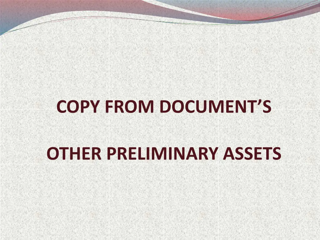 copy from document s