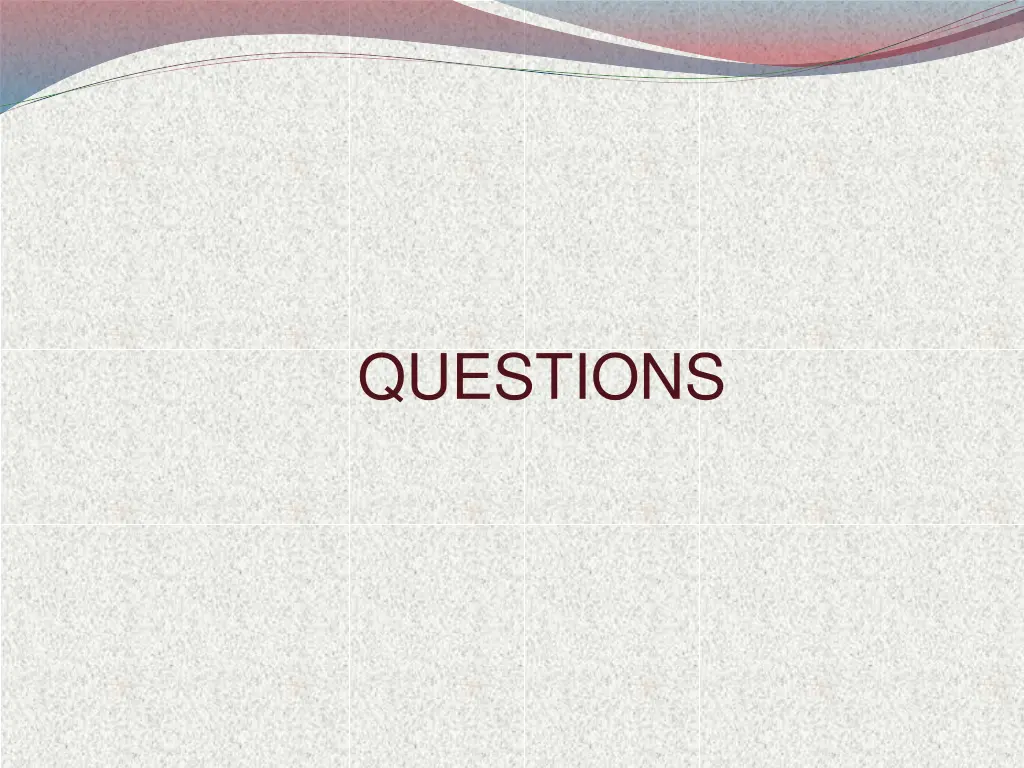questions