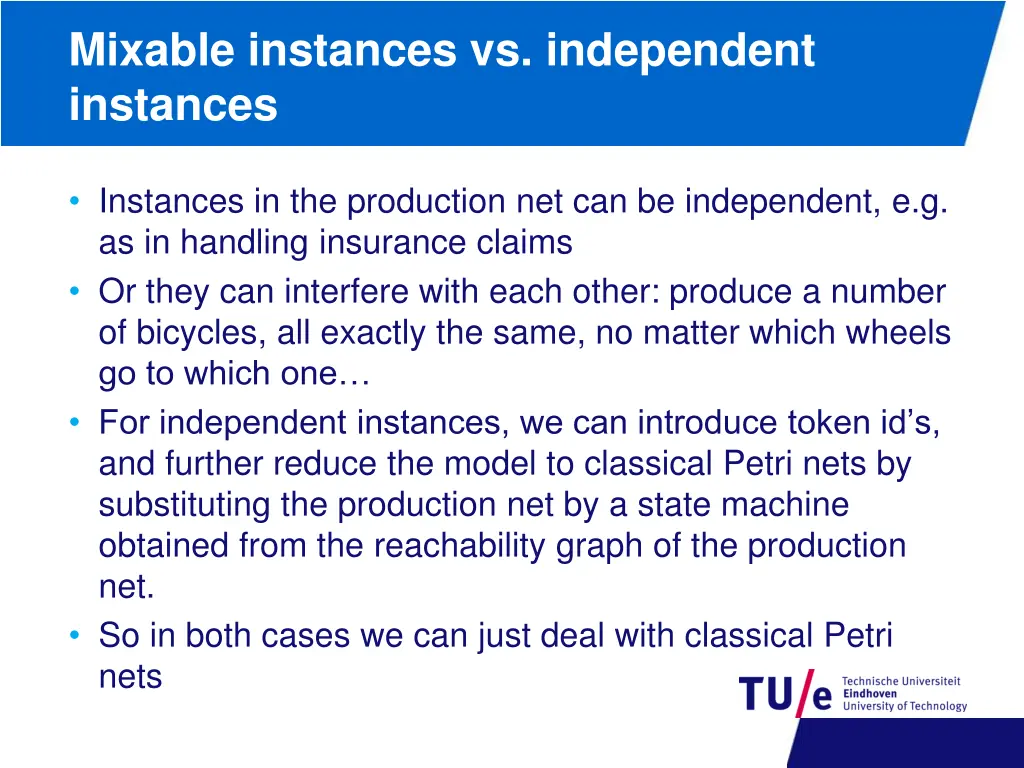 mixable instances vs independent instances
