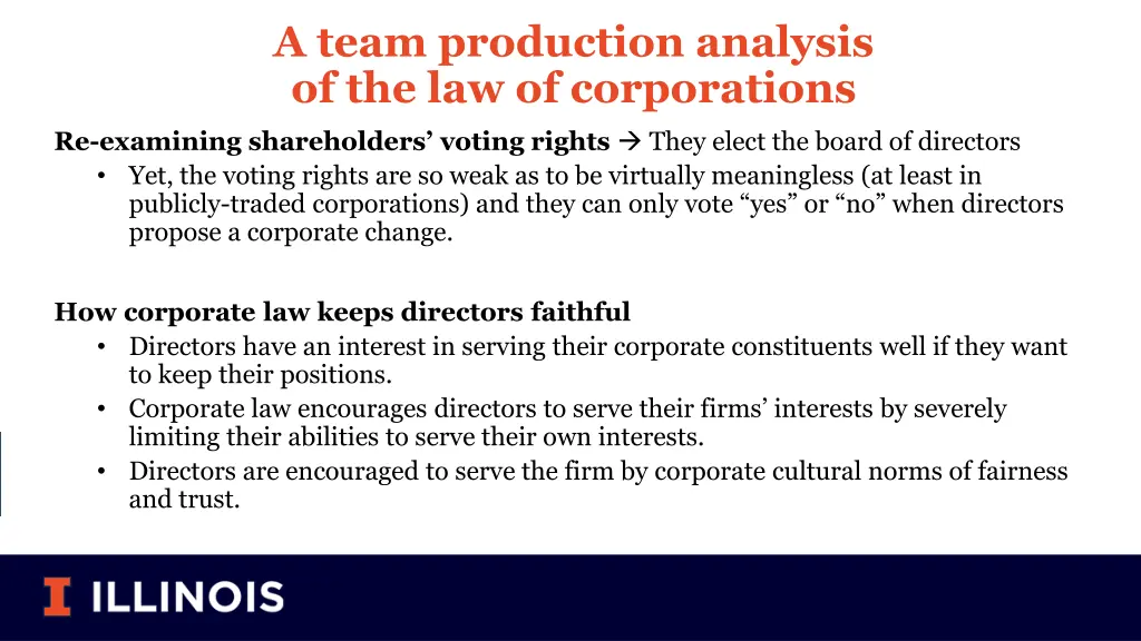 a team production analysis 2