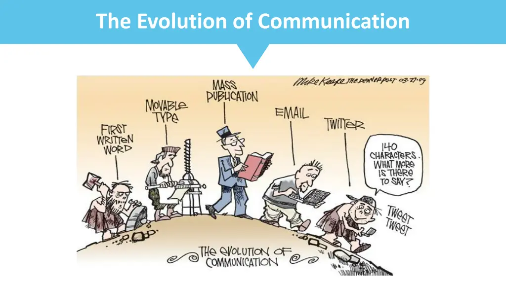 the evolution of communication