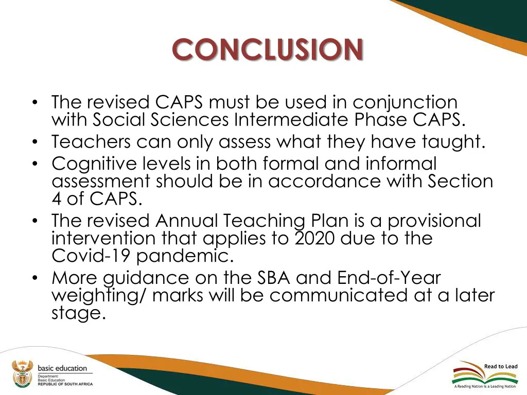 conclusion
