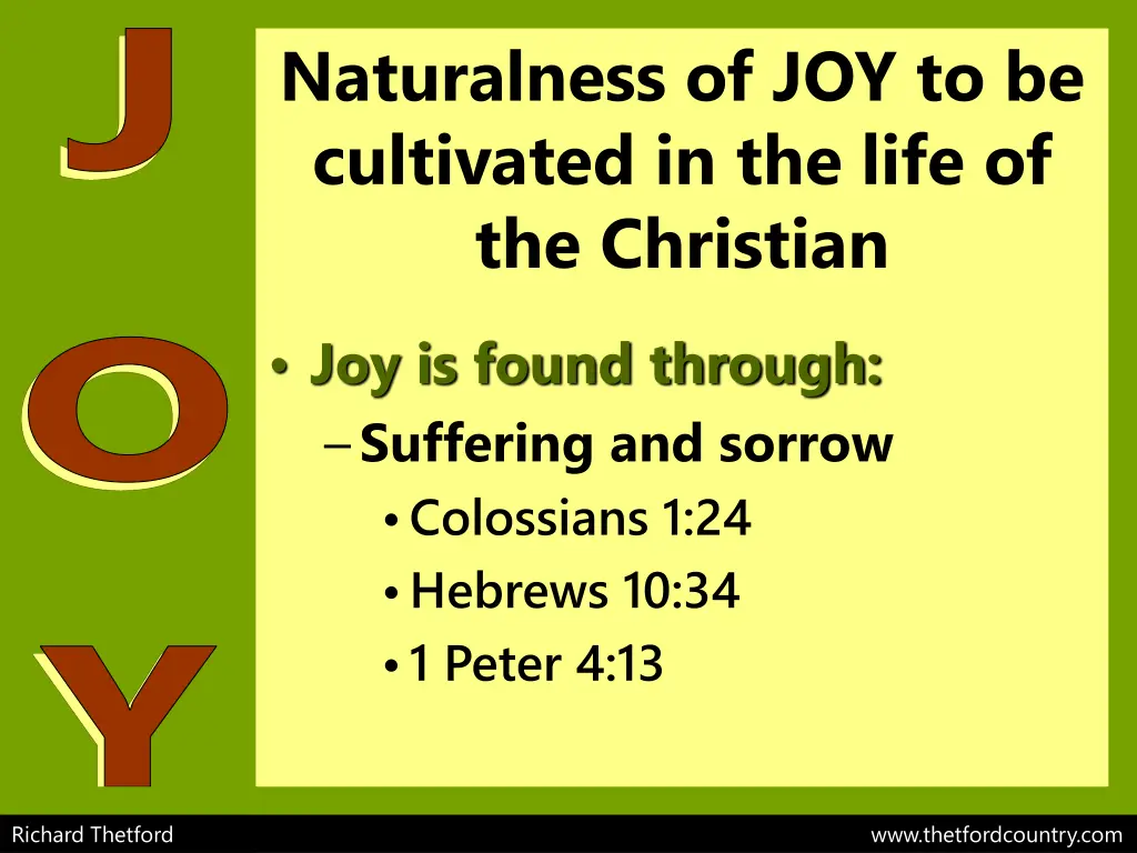 naturalness of joy to be cultivated in the life 1