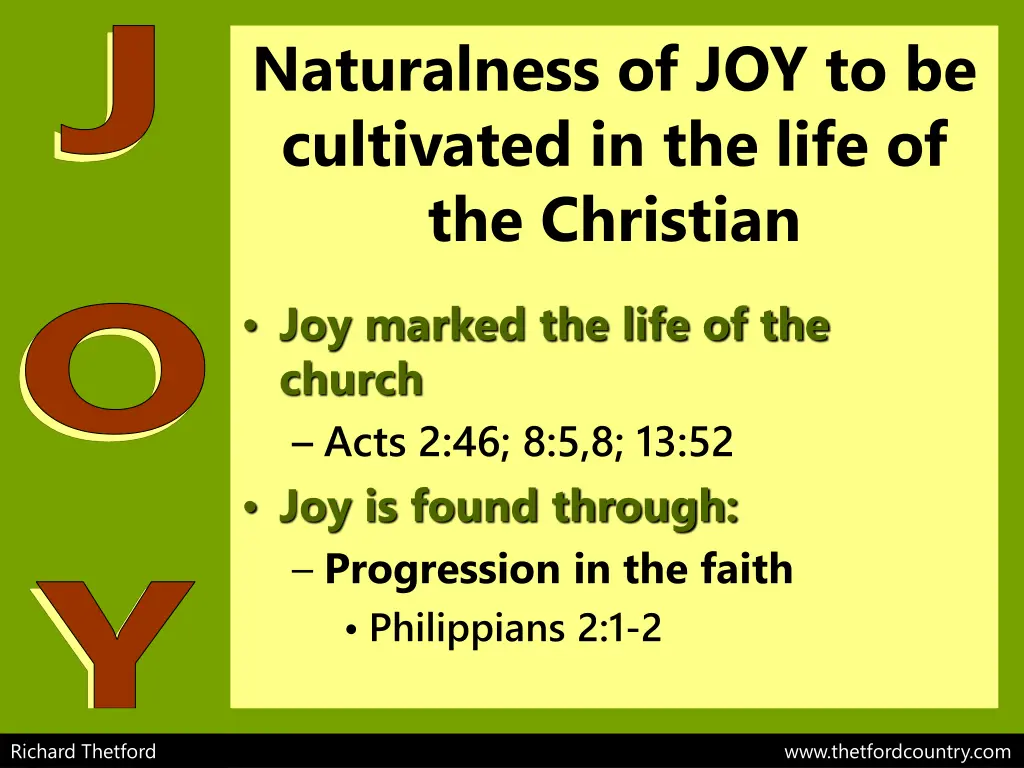 naturalness of joy to be cultivated in the life