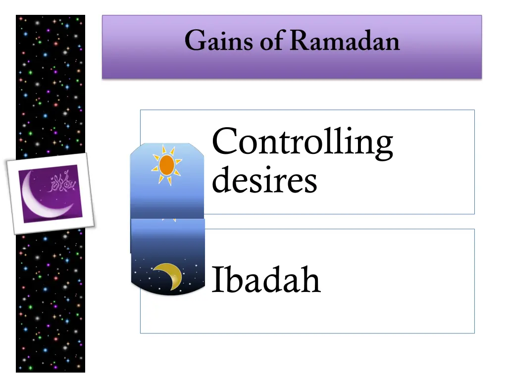 controlling desires