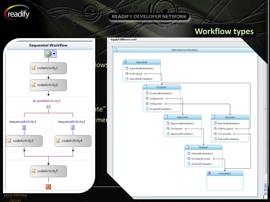 workflow types