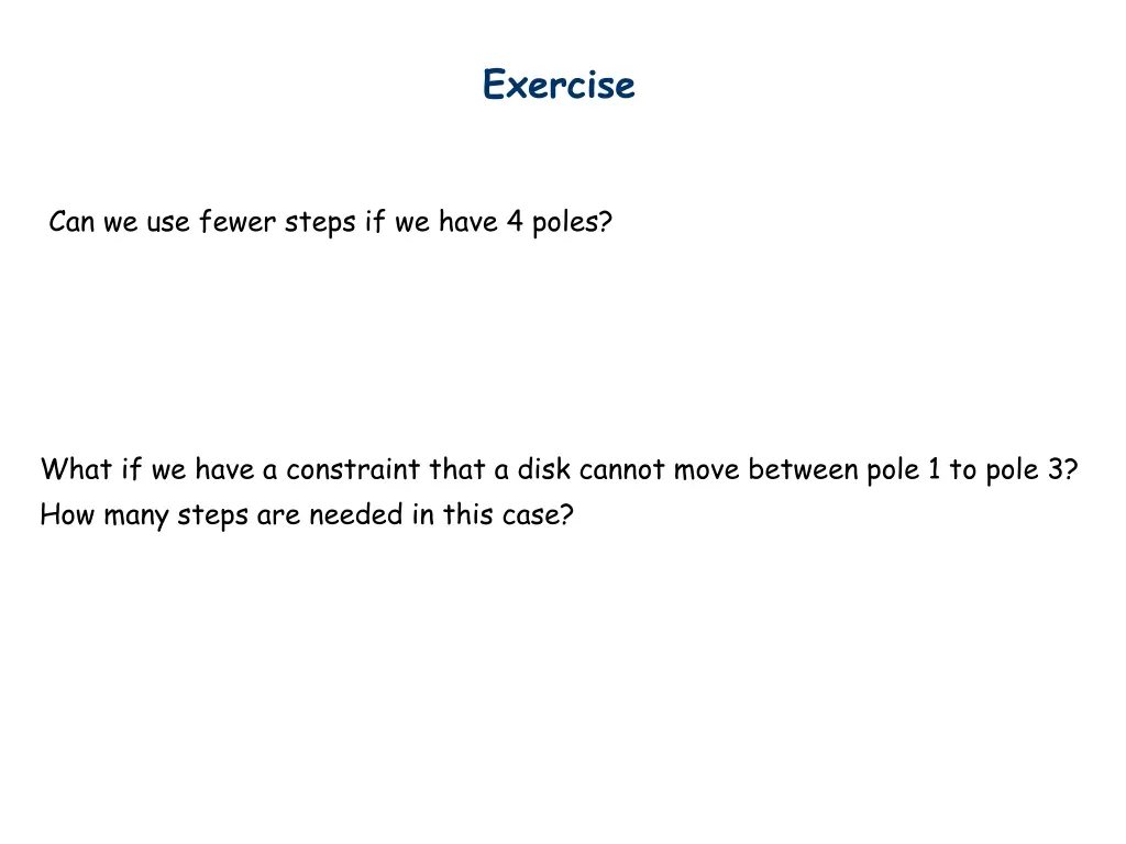 exercise
