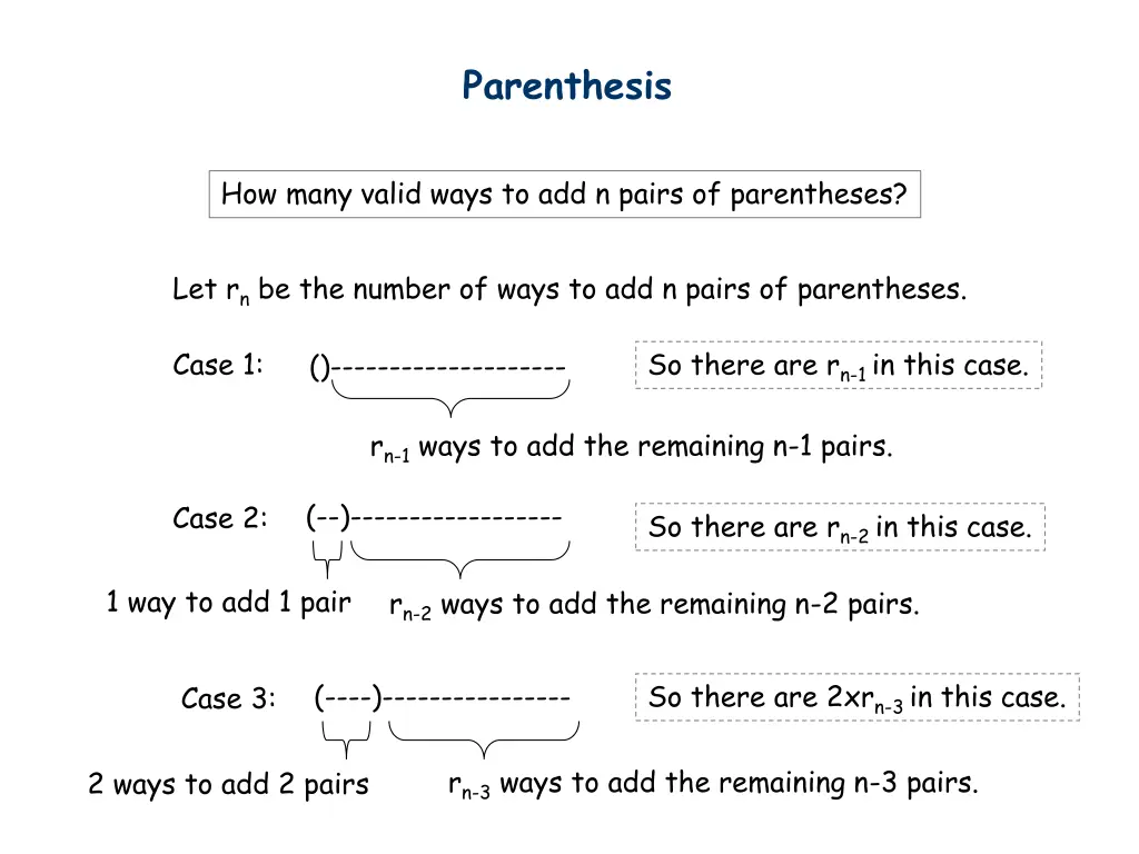 parenthesis 1