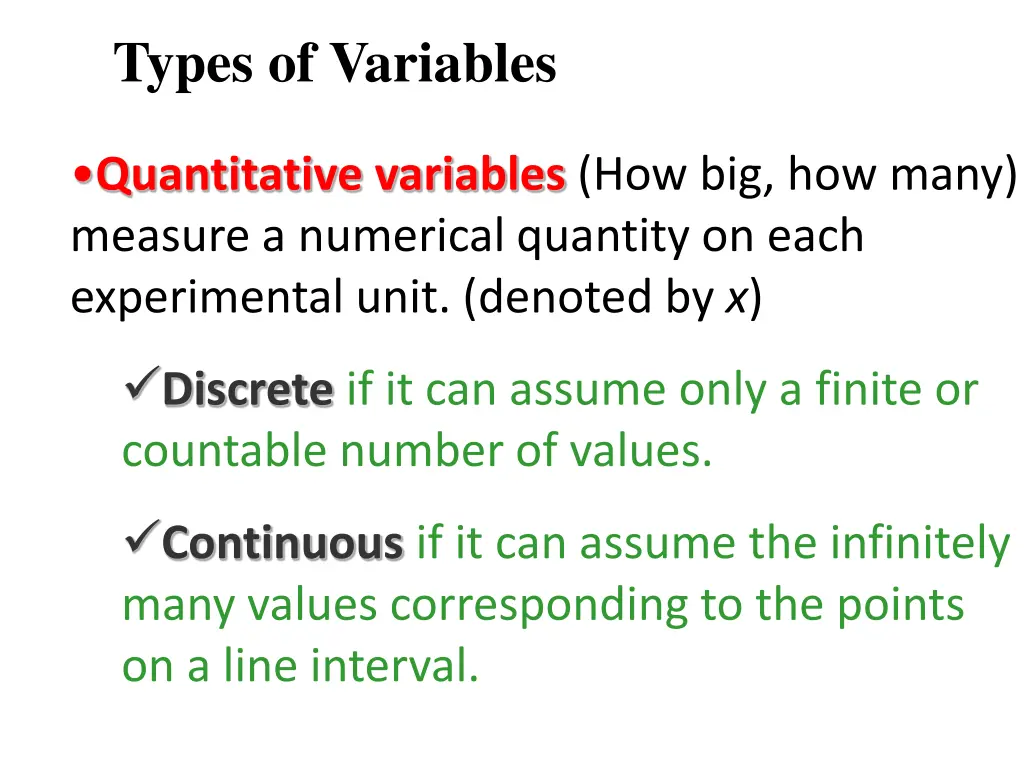 types of variables 1
