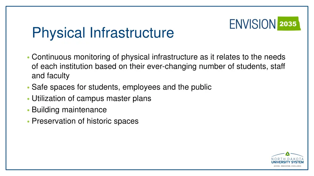 physical infrastructure