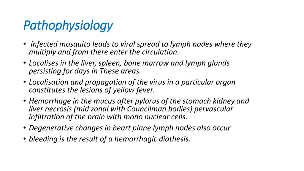 pathophysiology pathophysiology
