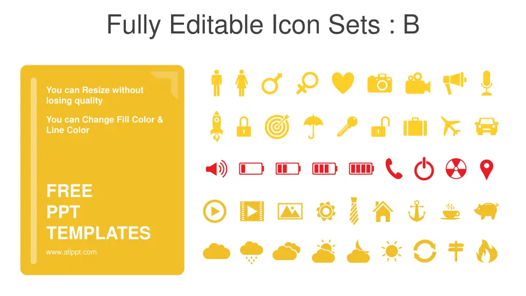 fully editable icon sets b