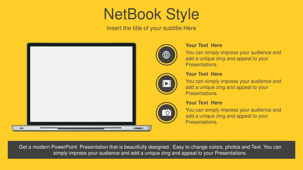 netbook style insert the title of your subtitle